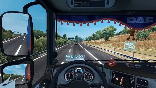 Euro truck simulator 2 1.30.ProMods 2.25.Catania-Messina.Daf XF Euro 6 Reworked смотреть онлайн