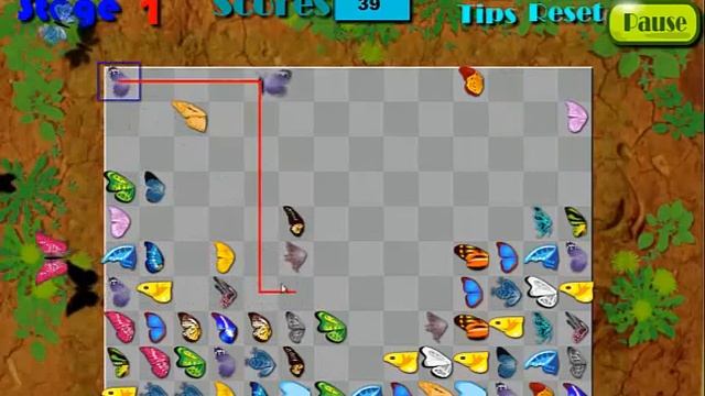 Маджонг бабочки Stage 1 смотреть онлайн