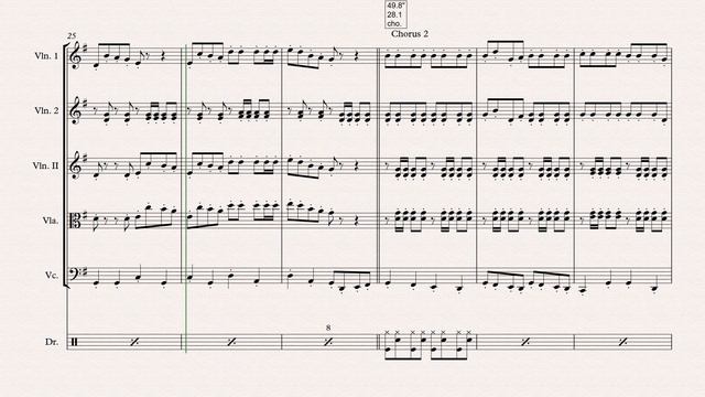 Jingle bells jingle bells string orchestra music sheet смотреть онлайн