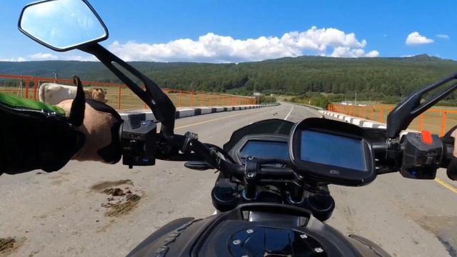 Отдых в Башкирии на Bajaj Dominar 400