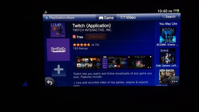 TWITCH LIVE STREAMING NOW ON PLAYSTATION VITA - IT'S ABOUT TIME SONY смотреть онлайн