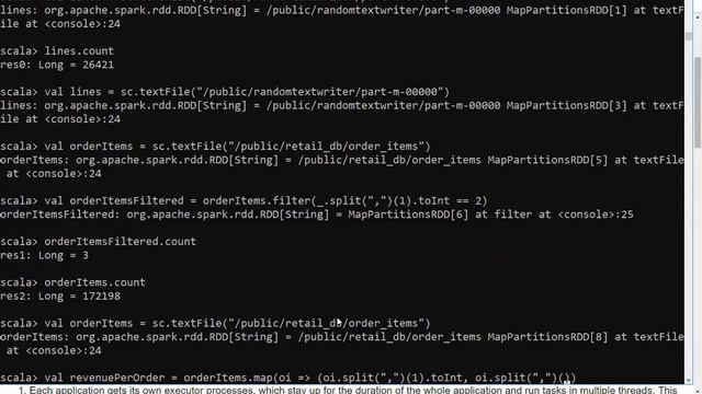 Overview of Spark Core APIs смотреть онлайн