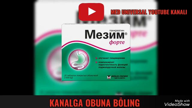 MEZIM TABLETKASI HAQIDA MA'LUMOT. МЕЗИМ ХАҚИДА МАЬЛУМОТ. #МЕЗИМ #MEZIM HAQIDA O'ZBEKCHA смотреть онлайн