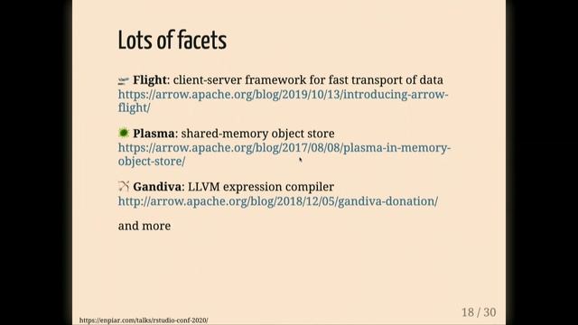 Neal Richardson | Accelerating Analytics with Apache Arrow | RStudio (2020) смотреть онлайн