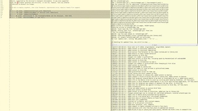 Using Vim, LaTeX and Git to write prose: example workflow смотреть онлайн