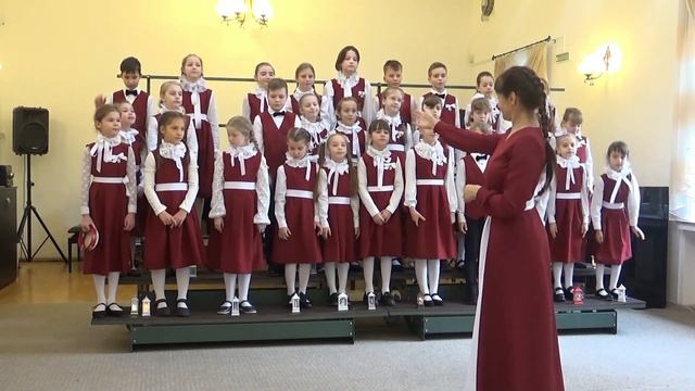 «Рождество» муз. Е. Прядильникова, сл. Ю. Жолобовой «Четыре таракана и сверчок» обр. А. Долуханяна смотреть онлайн