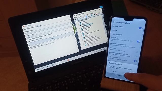 Huawei P20 Lite UNLOCK Bootloader & Generate Unlock CODE Free Method with HalabTech & PotatoNV смотреть онлайн