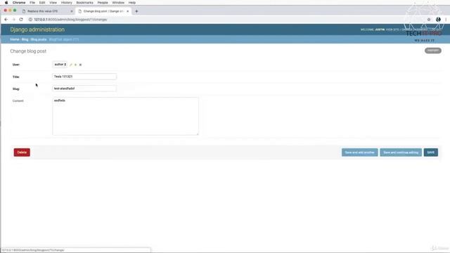 building a Web App with Python (Django) : 8 - Users&Foreign Keys смотреть онлайн
