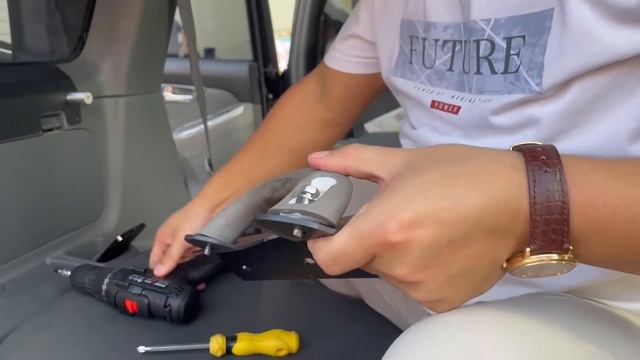 For Toyota Prado J120 2003-2009 Rear Cargo Rack Trunk Bracket Storage Carrier смотреть онлайн