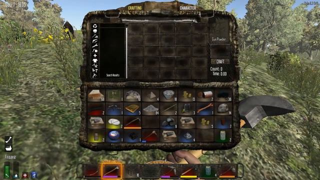 7 Days to die [Mod] Испытание магнума, крафт мин смотреть онлайн