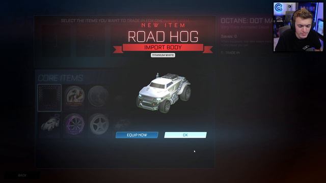 MY SEASON 12 TRADE UP LUCK IS *CRAZY* IN ROCKET LEAGUE!