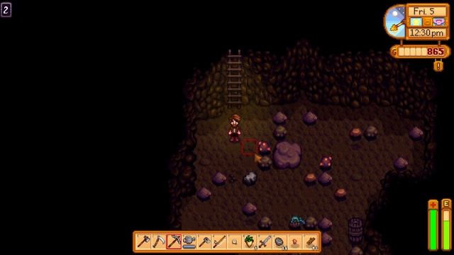 Stardew Valley Gameplay - Mining in Stardew Valley смотреть онлайн