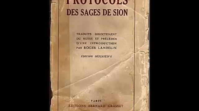 Résumé Des Protocoles Des Sages De Sion