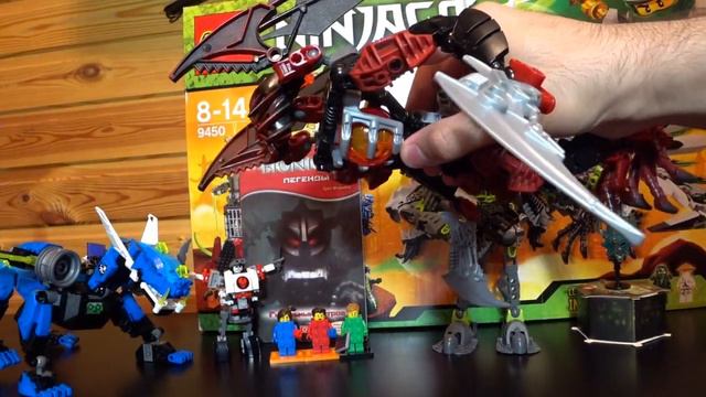 LEGO Bionicle 8691 Бионикл Антроз Обзор набора