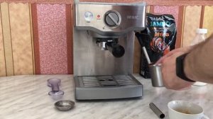 BORK C700 приготовление капучино