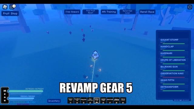 OLD VS NEW : Gear 5 Revamp!! | A One Piece Game смотреть онлайн