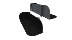 3D модель. Полка для бортовых огней. 3D Model. Shelf for on-board lights.