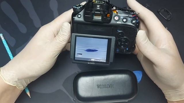 Юстировка SONY A58