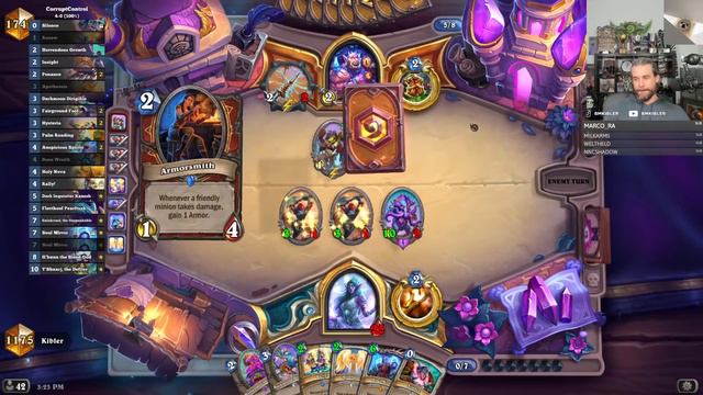 (Hearthstone) Corrupt Priest VS Warrior смотреть онлайн