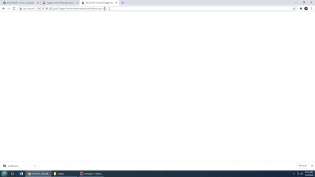 Jenkins remote build trigger example смотреть онлайн