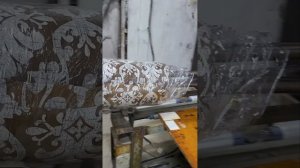 линия производства ватных матрасов.