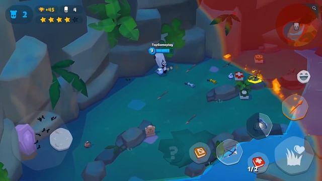 Zooba: Zoo Battle Arena - Gameplay Walkthrough Part 7 - Ollie (iOS, Android) смотреть онлайн