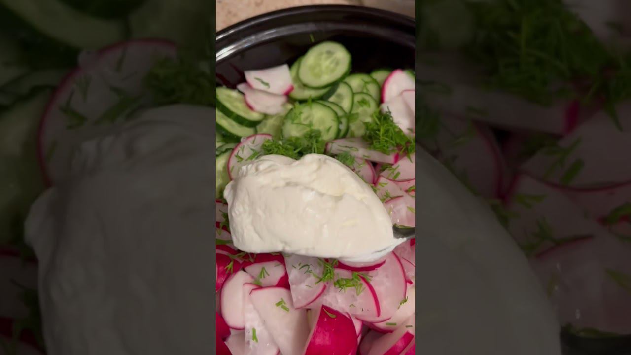 Весенний витаминный салат смотреть онлайн