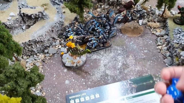 Dark Angels vs Necrons, 10th edition Warhammer 40k battle report смотреть онлайн