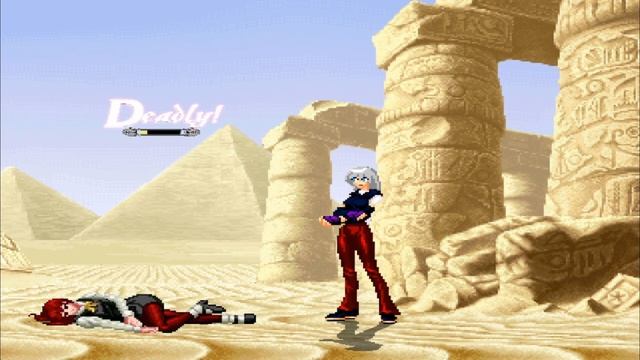 KOF MUGEN Rose Mary VS Silvy Garnet смотреть онлайн