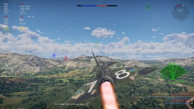 AJS-37 In War Thunder : A Quick Review