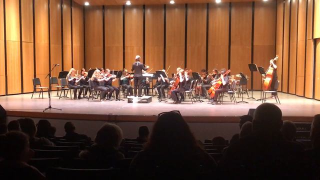 North Middle School Spring Orchestra Concert 3rd song 7th grade 4/12/2022 смотреть онлайн
