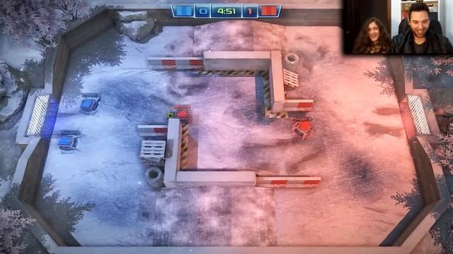 Let's Play Robot Soccer Challenge! Gameplay Multiplayer - Pausa Indie смотреть онлайн