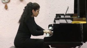 Лиана Казарян играет Равеля в Школе искусств города Шахты