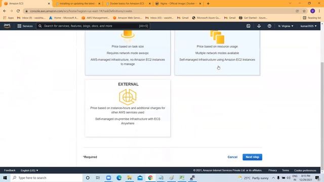 Docker/ECR/ECS/EKS/Kubectl/Forgate In AWS смотреть онлайн