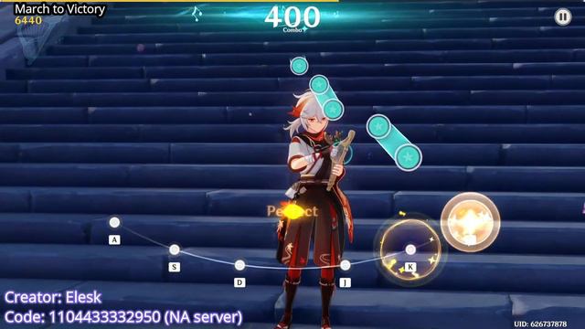 Custom Beatmap | Kazuha vs Raiden Shogun Cutscene Theme [NA server] Genshin Impact смотреть онлайн