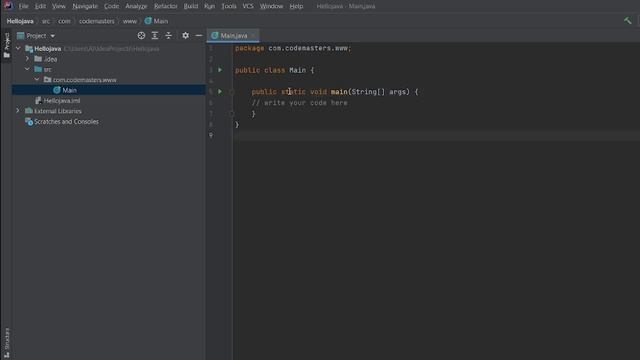 How to Create a Java Project in IntelliJ - Java Tutorial for Beginners 2021- Step by Step (Lesson 3 смотреть онлайн