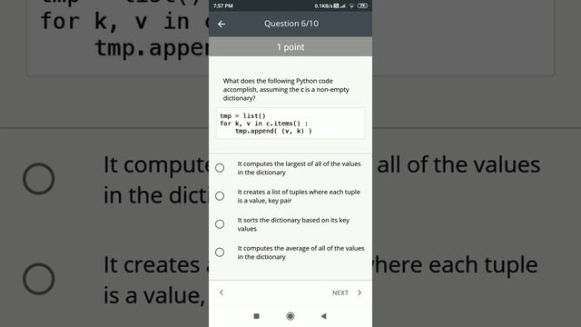 Coursera: Python Data Structures. Chapter 10 Quiz Answers смотреть онлайн
