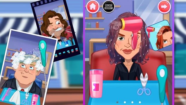 Celebrity Shave - Salon Games