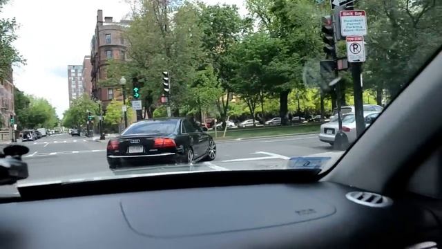 MTM tuned V10 Audi S8 LOUD acceleration смотреть онлайн