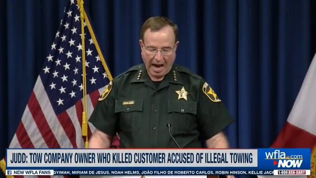 Sheriff: Polk County towing company owner who killed customer accused of predatory towing; arrested смотреть онлайн