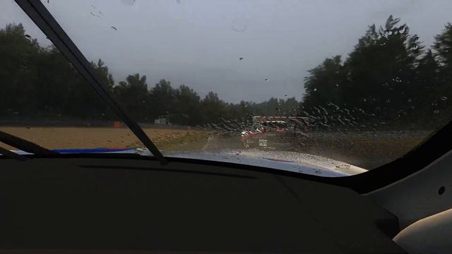 Assetto Corsa Porsche RSR Testing Rain CSP Night to Day. смотреть онлайн