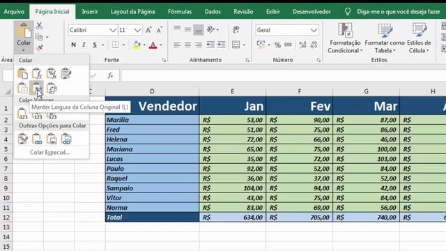 [Excel] Você sabe copiar e colar CORRETAMENTE no Excel - Opções de Colagem смотреть онлайн