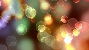 Футаж - фон для монтажа Блики Боке скачать бесплатно