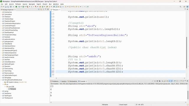 #19 Session -19#Core Java || FullStack #course #java #String#String Handling#[predefined#Method смотреть онлайн