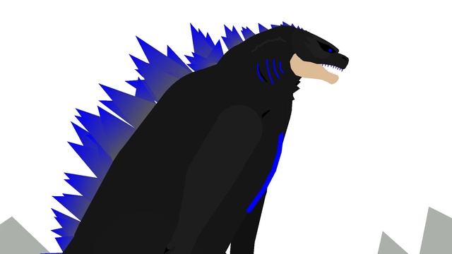 Godzilla vs SCP 001 (stick nodes animation) смотреть онлайн