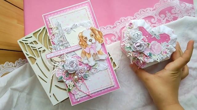Подарочный набор 'С любовью!" Колекция "Фоноикс.Розовый" ScrapMania смотреть онлайн