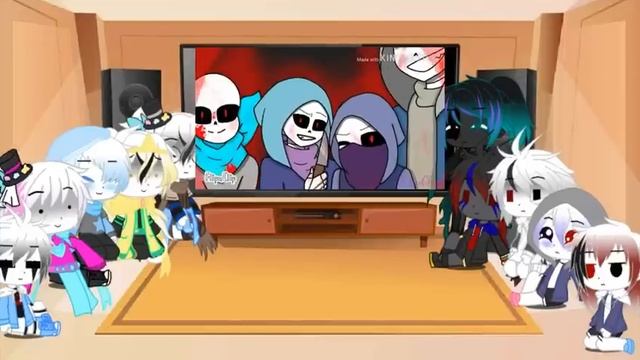 Sans au react to memes |{gacha club}| pt.2 смотреть онлайн