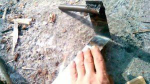 Самодельные скребки для шкурения доски и бруса - Зачистка пиломатериала от коры