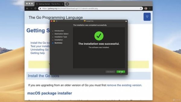 Install Go OS X (Mac)
