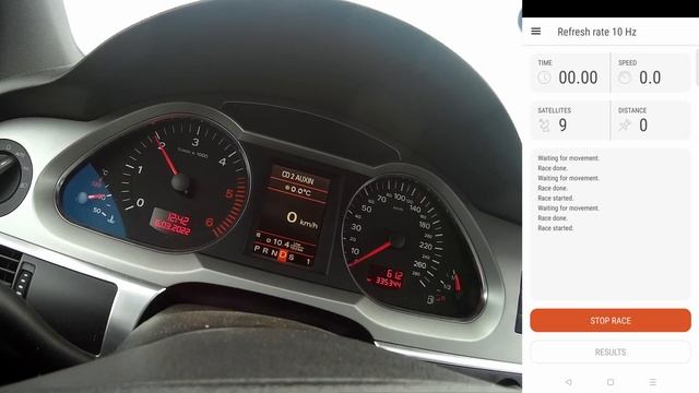 Audi A6 C6 3.0 TDI 233 HP Quattro | 0-100 km/h ACCELERATION | GPS 10 Hz смотреть онлайн